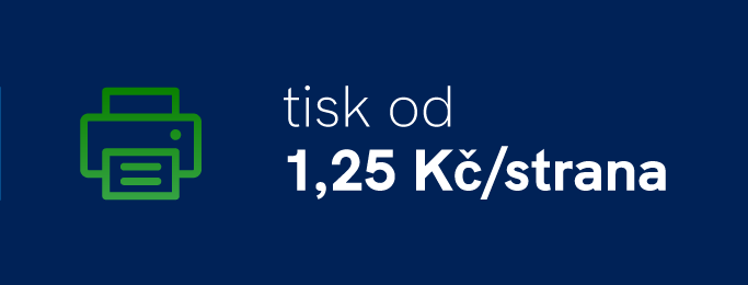 tisk od 1,25 Kč/strana