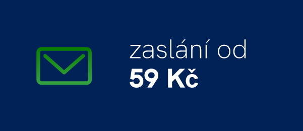 zaslání od 59 Kč